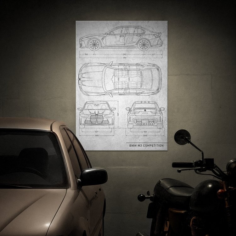 BMW M3 Competition Patent Stone