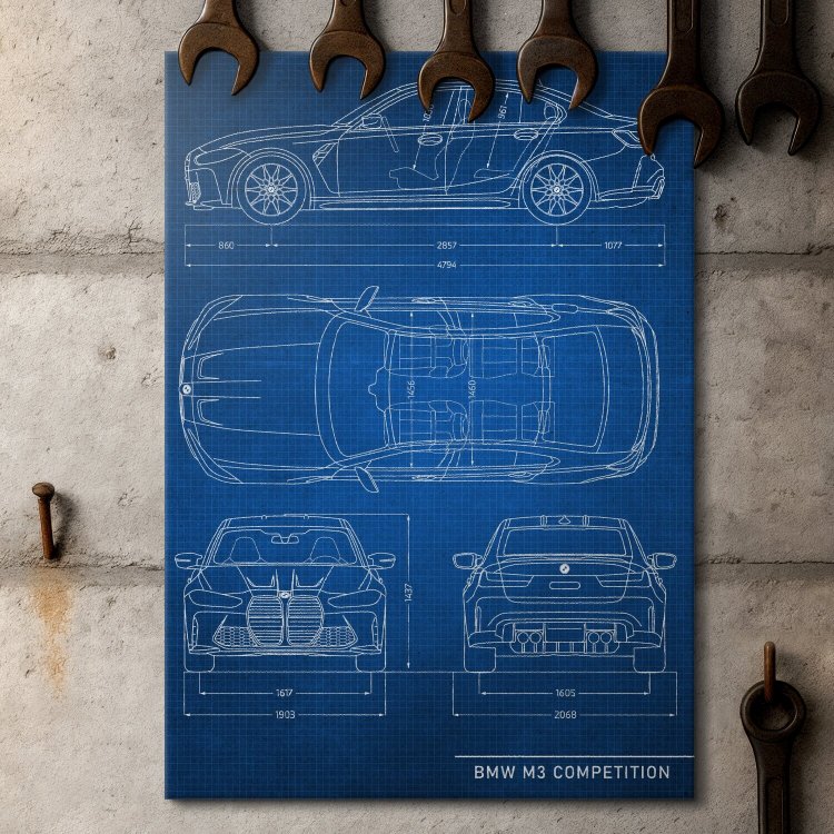BMW M3 Competition Patent Tech