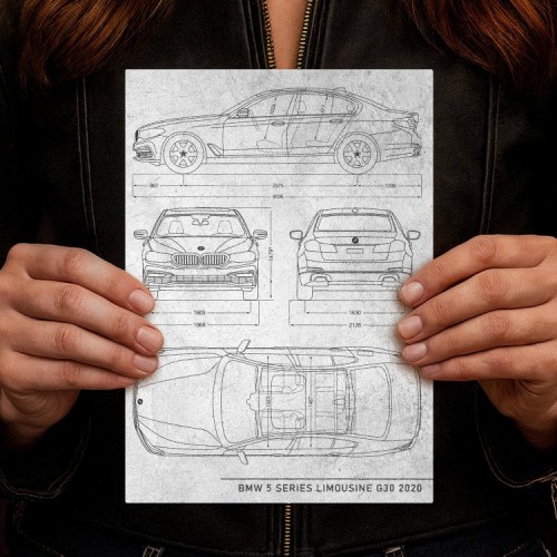 BMW 5 Limousine Patent Stone
