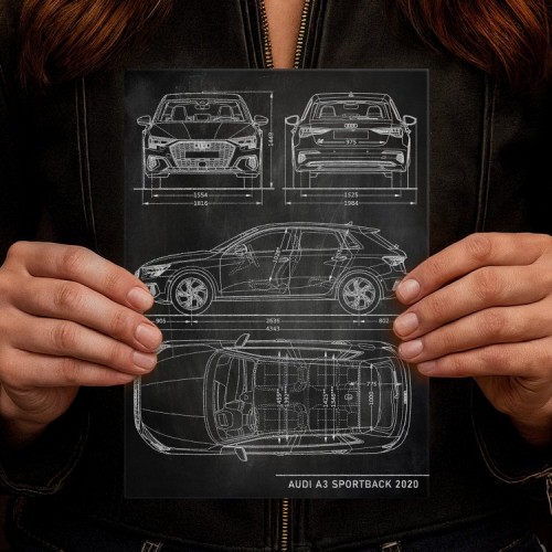 Audi A3 Sportback Patent Slate