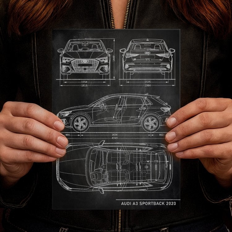 Audi A3 Sportback Patent Slate