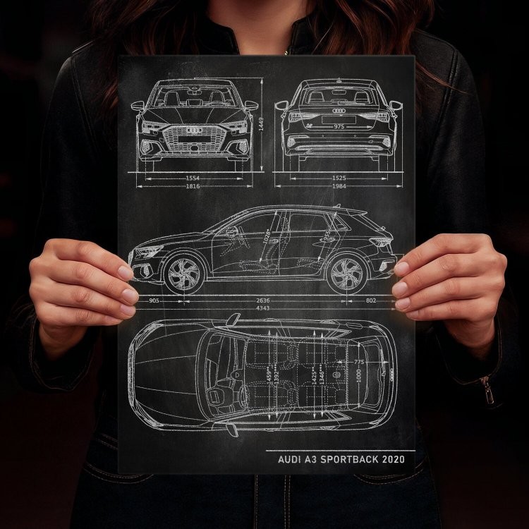 Audi A3 Sportback Patent Slate
