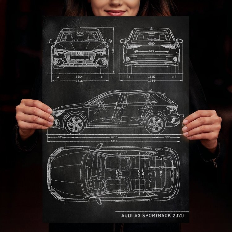 Audi A3 Sportback Patent Slate