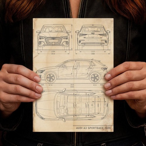 Audi A3 Sportback Patent Retro