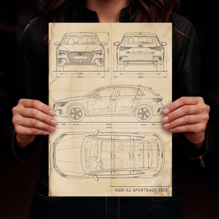 Audi A3 Sportback Patent Retro