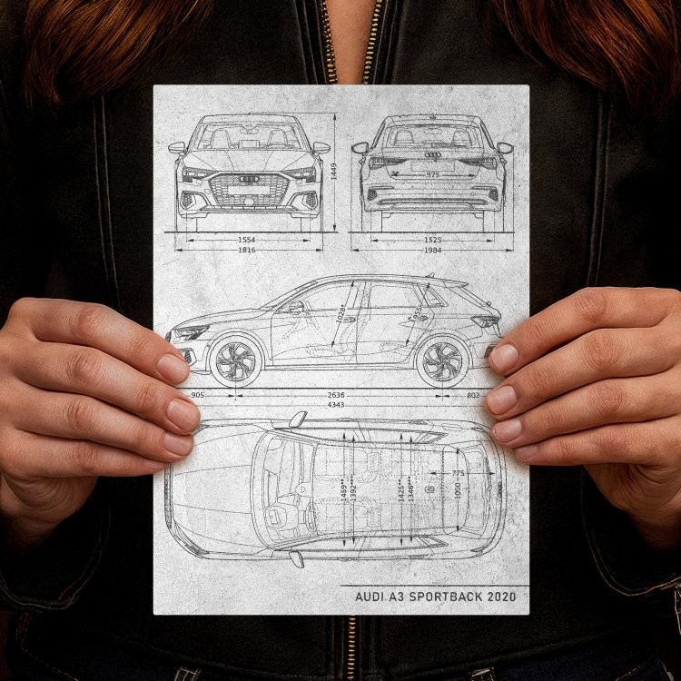 Audi A3 Sportback Patent Stone