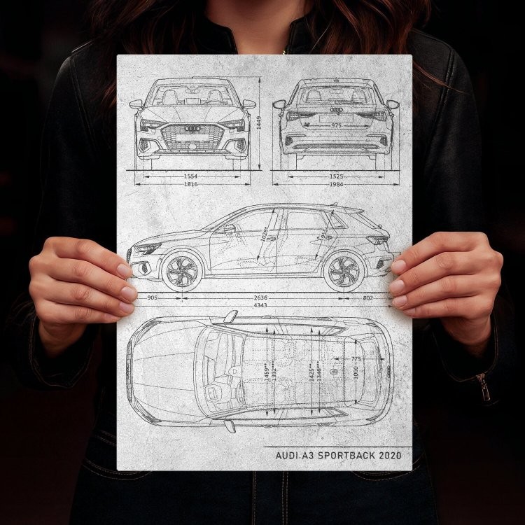 Audi A3 Sportback Patent Stone
