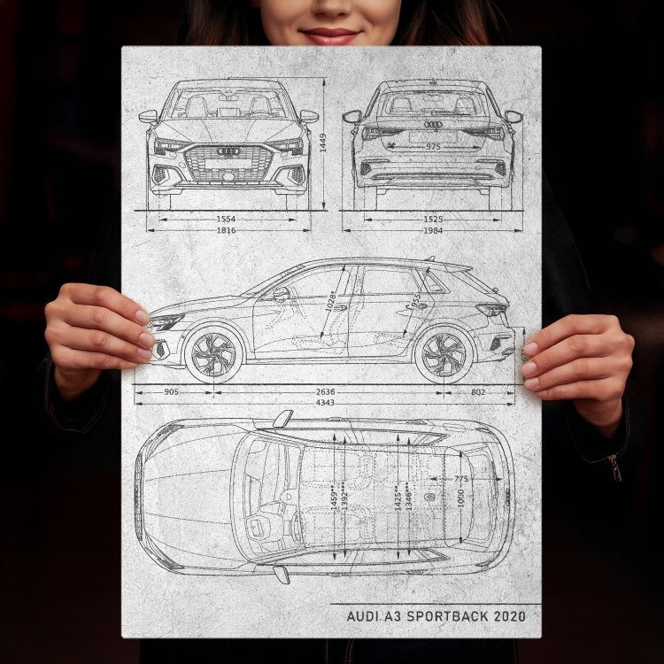 Audi A3 Sportback Patent Stone