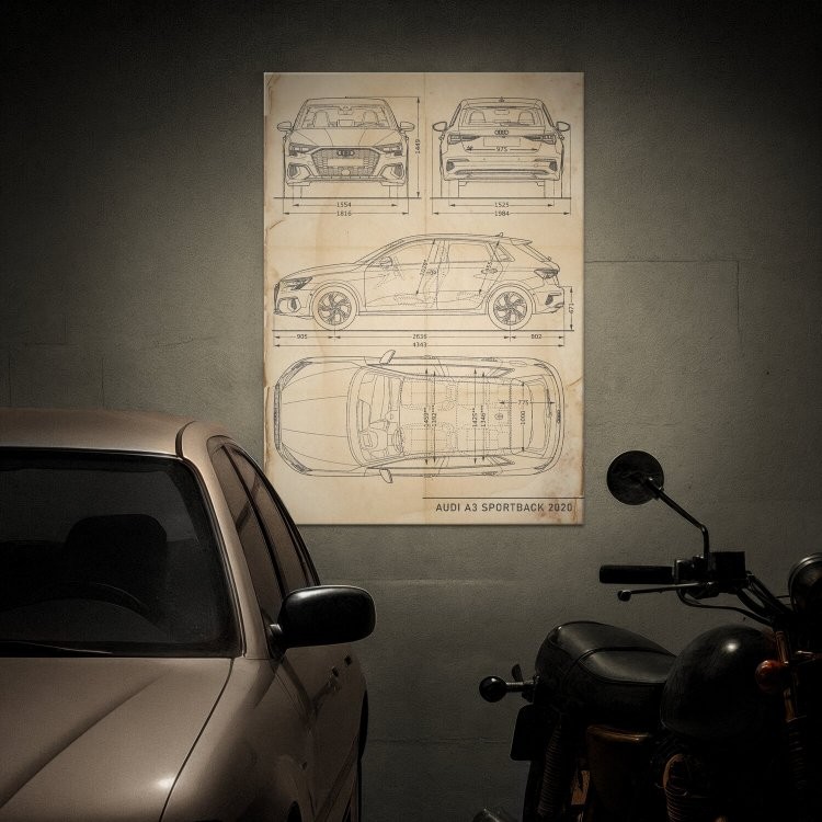 Audi A3 Sportback Patent Retro