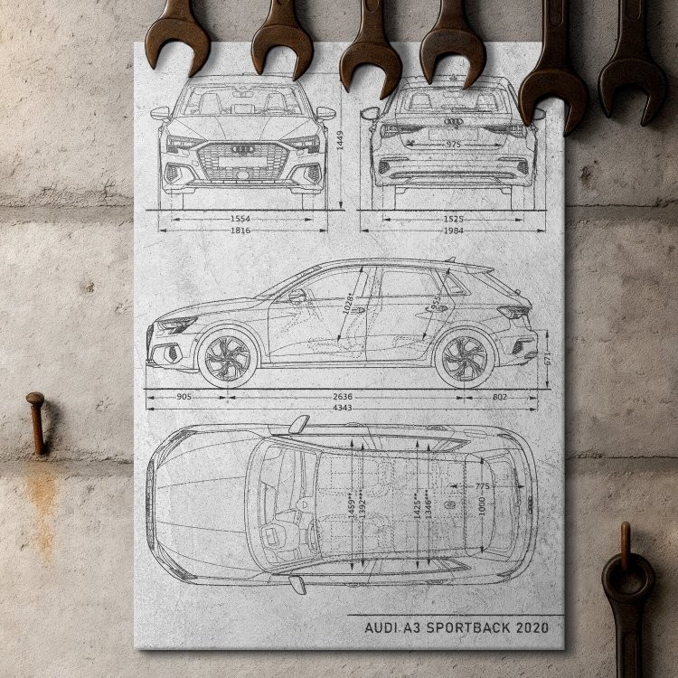 Audi A3 Sportback Patent Stone