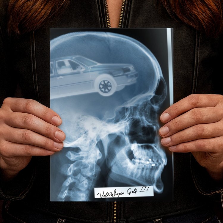 Rentgen X-ray X-ray VW Golf III