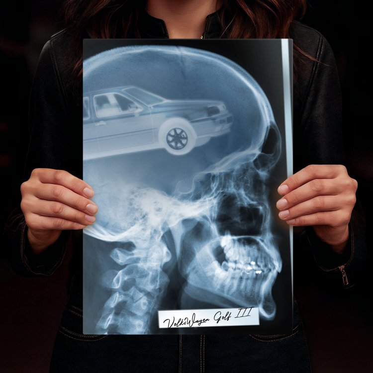 Rentgen X-ray X-ray VW Golf III