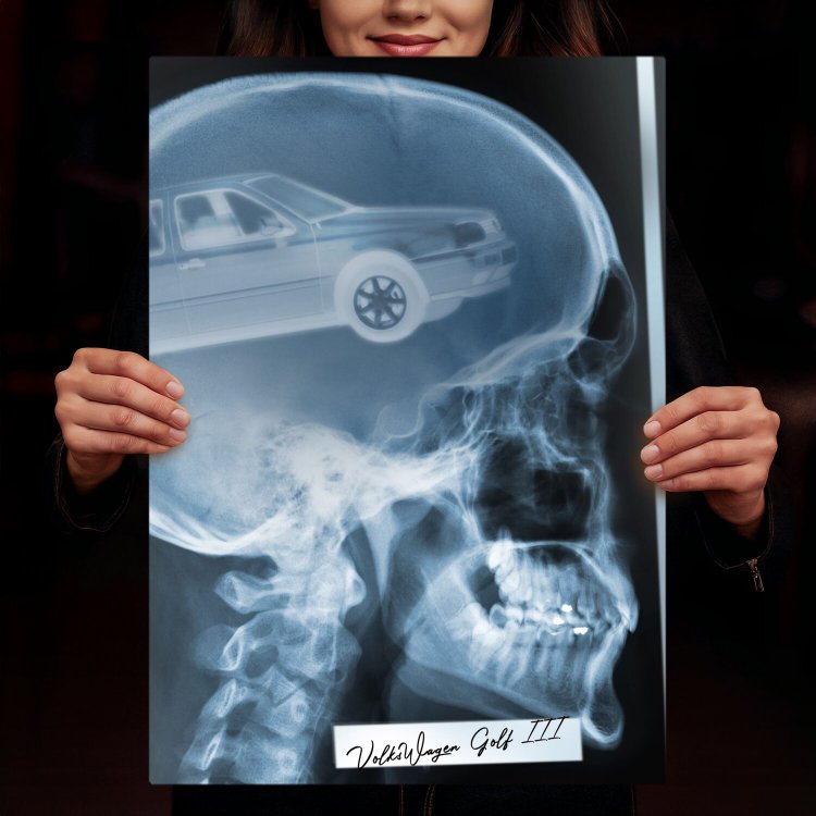 Rentgen X-ray X-ray VW Golf III