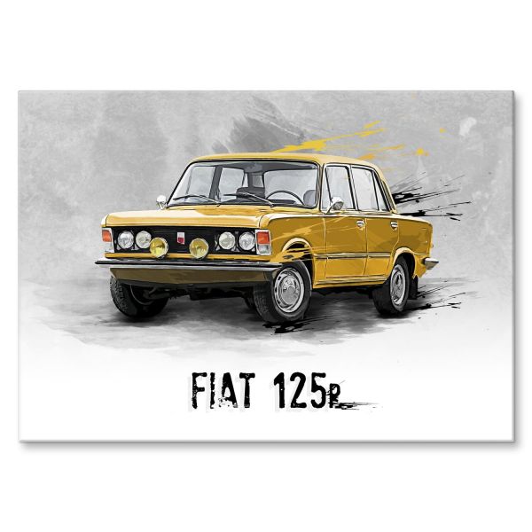 Duży Fiat 125P FSO Legend