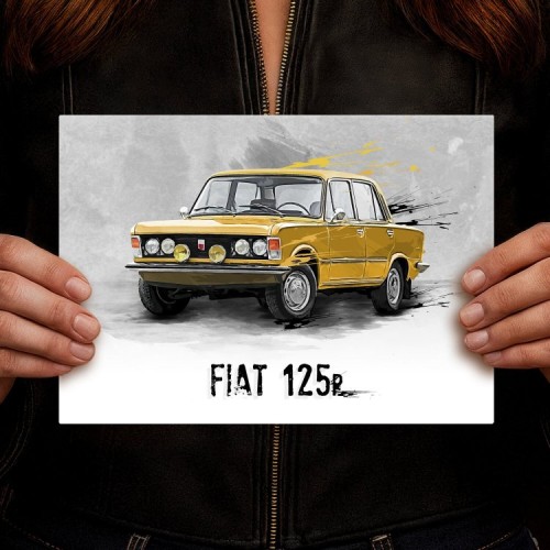 Duży Fiat 125P FSO Legend