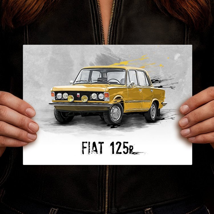 Duży Fiat 125P FSO Legend
