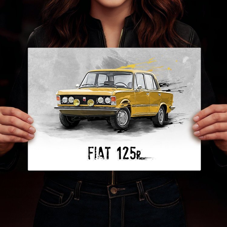 Duży Fiat 125P FSO Legend