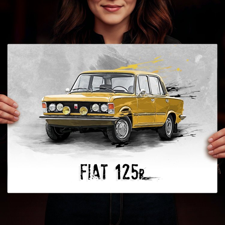 Duży Fiat 125P FSO Legend