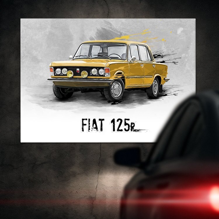 Duży Fiat 125P FSO Legend