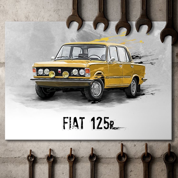Duży Fiat 125P FSO Legend