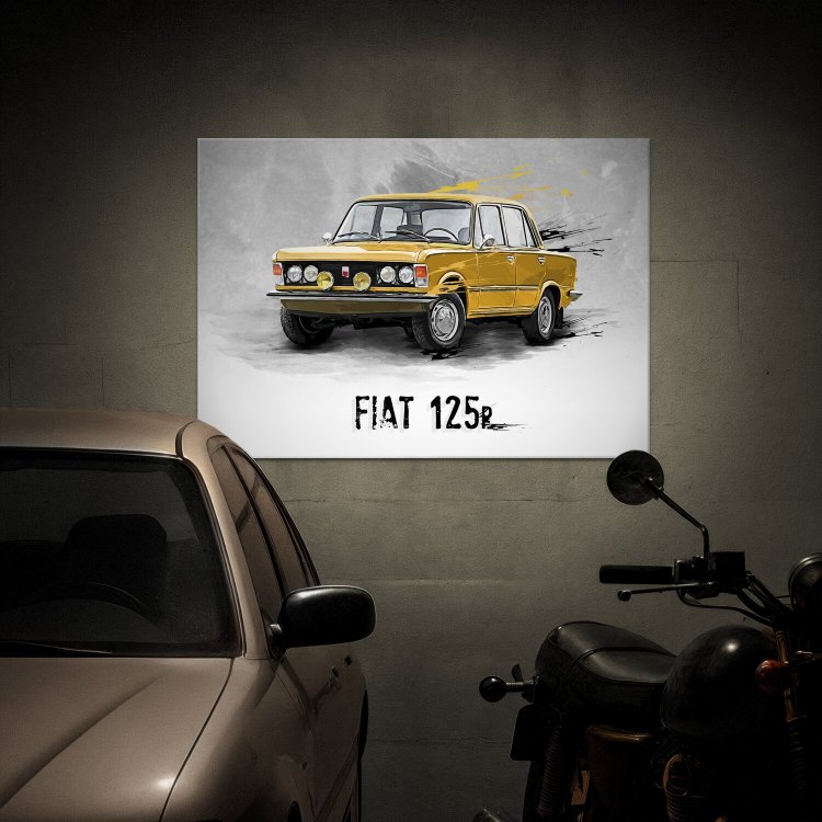 Duży Fiat 125P FSO Legend