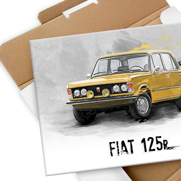 Duży Fiat 125P FSO Legend