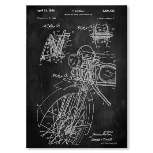 Stary Motocykl Patent