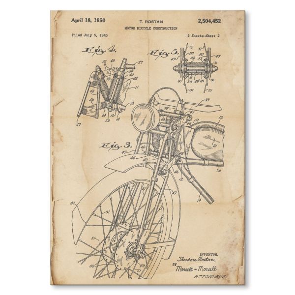 Stary Motocykl Patent