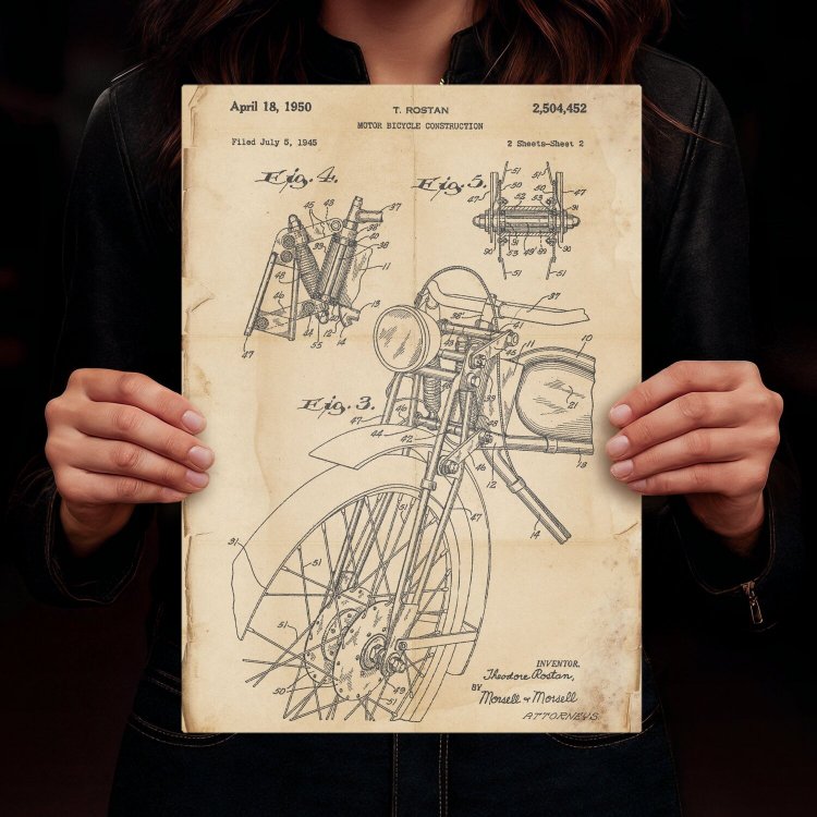 Stary Motocykl Patent