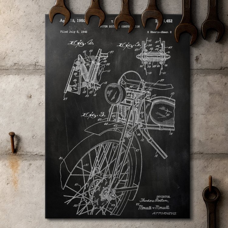 Stary Motocykl Patent