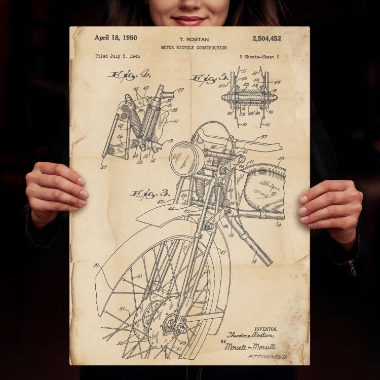 Stary Motocykl Patent