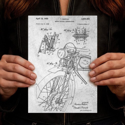 Stary Motocykl Patent