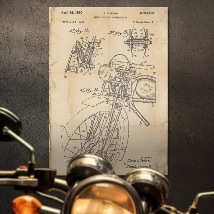 Stary Motocykl Patent