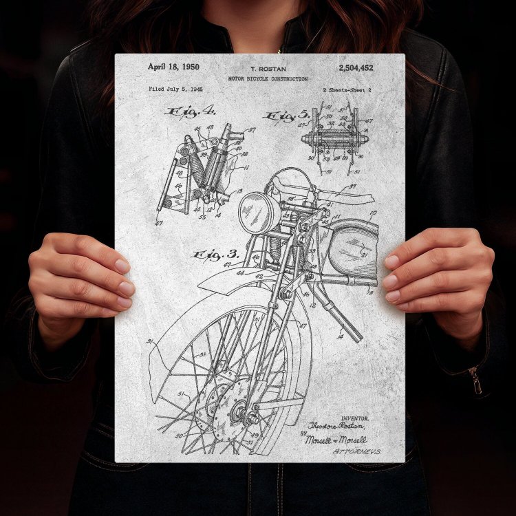 Stary Motocykl Patent