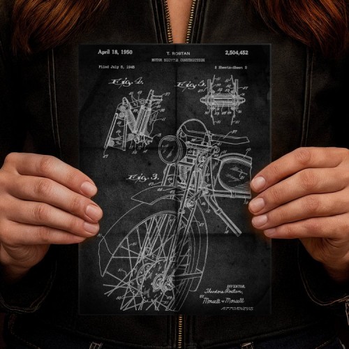 Stary Motocykl Patent