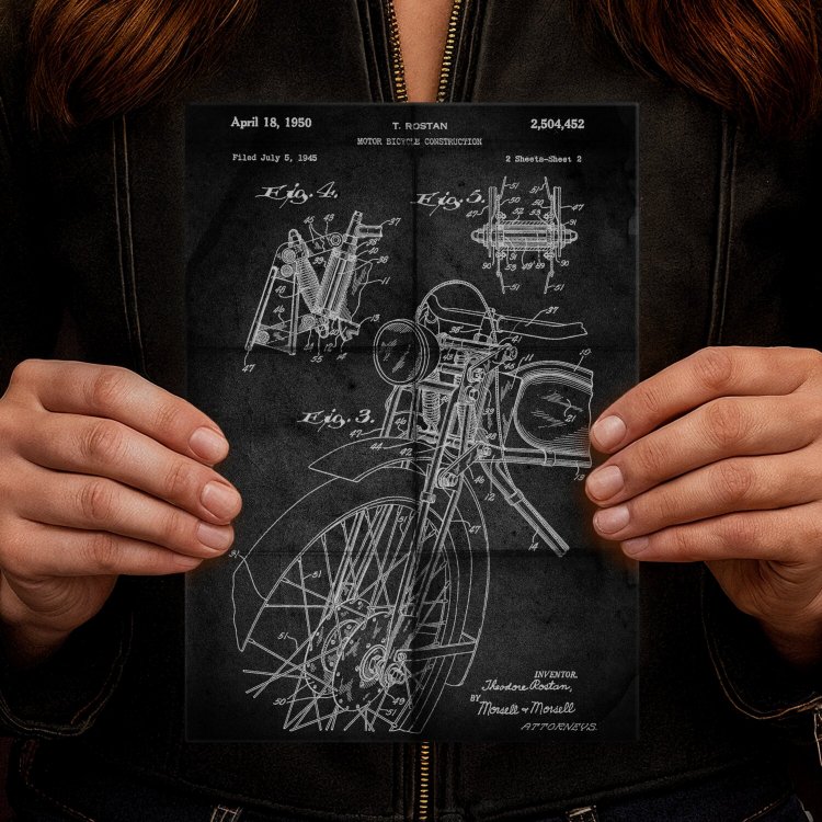Stary Motocykl Patent