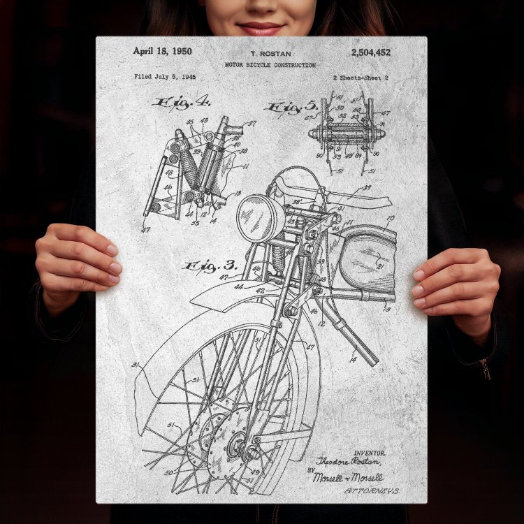Stary Motocykl Patent
