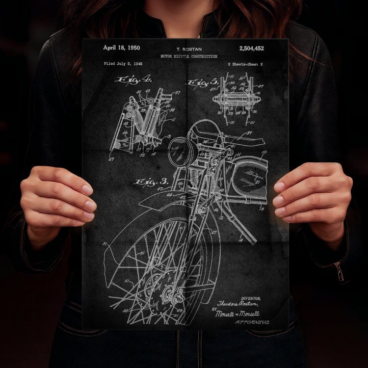 Stary Motocykl Patent
