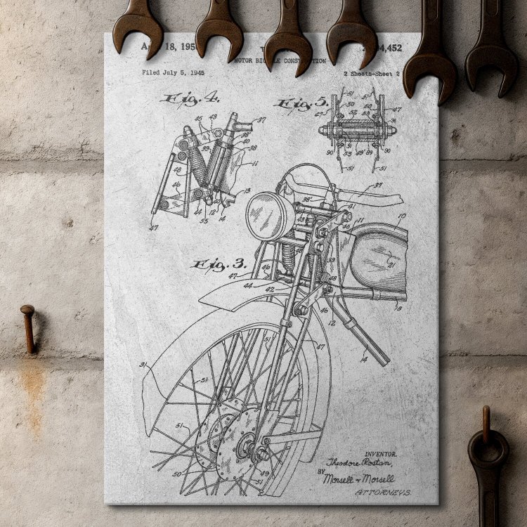 Stary Motocykl Patent