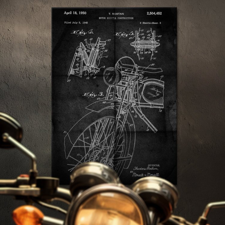 Stary Motocykl Patent
