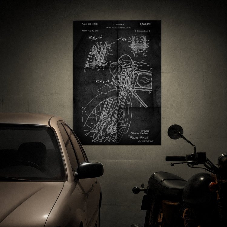 Stary Motocykl Patent