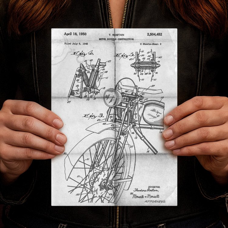 Stary Motocykl Patent