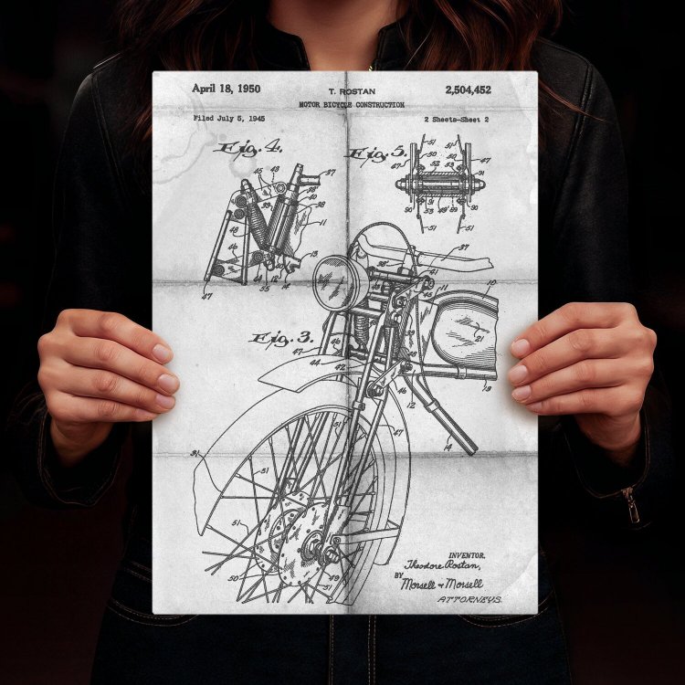 Stary Motocykl Patent