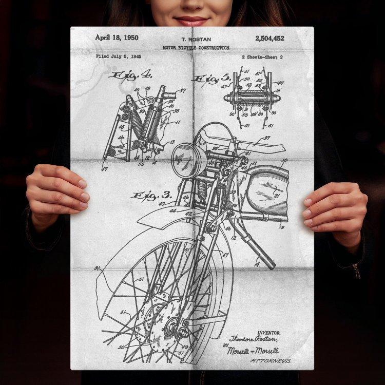 Stary Motocykl Patent