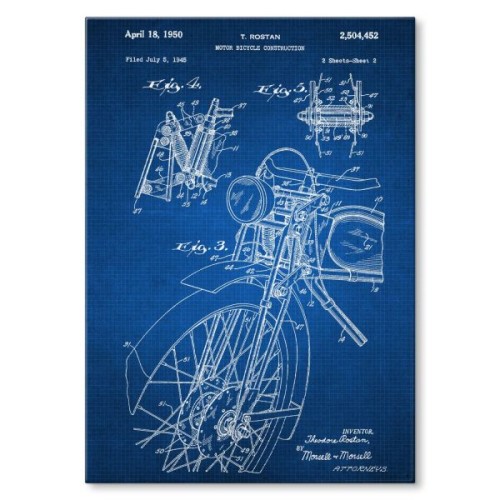 Stary Motocykl Patent