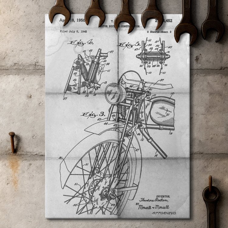 Stary Motocykl Patent