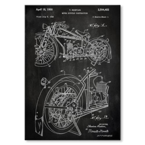 Stary Motocykl Patent