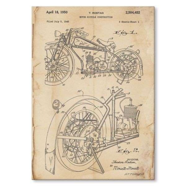 Stary Motocykl Patent
