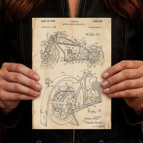 Stary Motocykl Patent