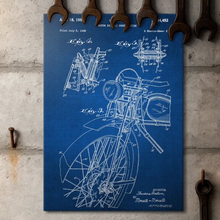 Stary Motocykl Patent